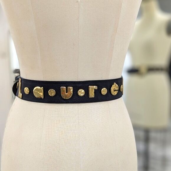 Vintage Laurel by Escada Leather Belt - Picture 2 of 5